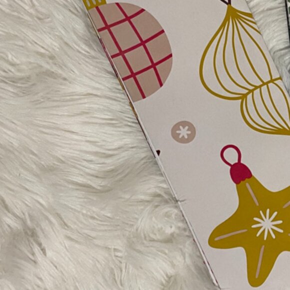 4 Holiday Gift Wrapping Sheets Festive Prints 30" by 20" - Picture 2 of 6